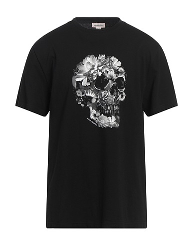 MCQUEEN T-shirt Black 100% Cotton