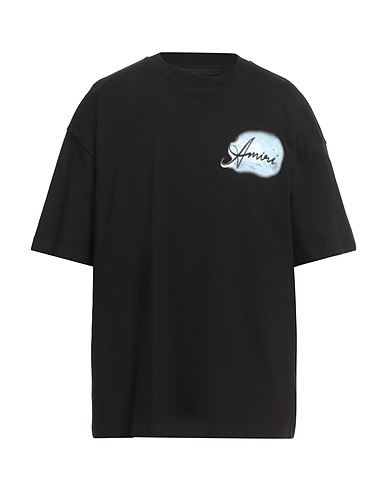 AMIRI T-Shirt Schwarz 100% Baumwolle, Elastan