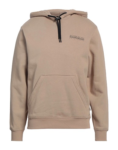 NAPAPIJRI Felpa Beige 90% Cotone, 10% Poliestere, Elastan