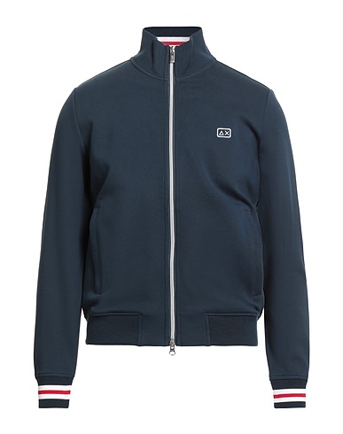 SUN 68 Sweatshirt Midnight blue 92% Cotton, 8% Elastane