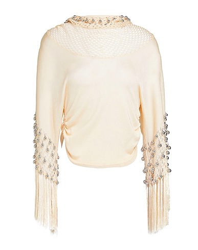 RABANNE Top Cream 100% Viscose