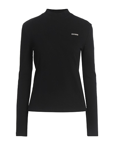 GUESS T-Shirt Schwarz 95% Baumwolle, 5% Elastan