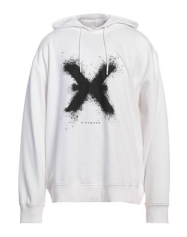 RICHMOND X Felpa Bianco 85% Cotone, 15% Poliestere