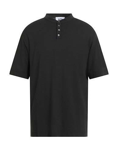 ALPHA STUDIO T-Shirt Schwarz 98% Baumwolle, 2% Elastan