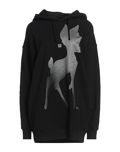 GIVENCHY Hooded track jacket  X DISNEY Black 100% Cotton