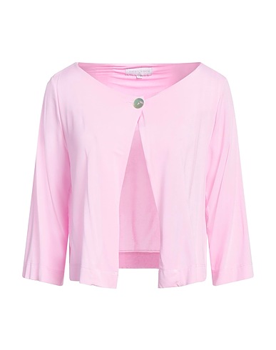 PIETRO GRANDE Cardigan Rosa 92% Viscosa, 8% Elastan
