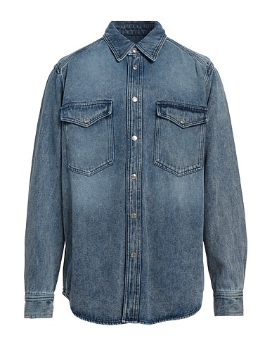 MARANT ÉTOILE Denim shirt Blue 77% Lyocell, 23% Cotton