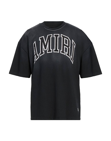 AMIRI T-shirt Charcoal 100% Cotton, Elastane