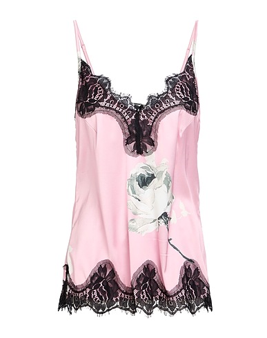 NO SECRETS Cami Pink 92% Polyester, 8% Elastane, Polyamide