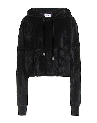 GCDS Felpa Nero 92% Poliestere, 8% Elastan