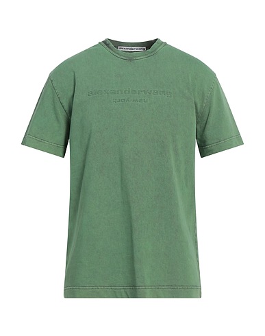 ALEXANDER WANG T-shirt Green 100% Cotton