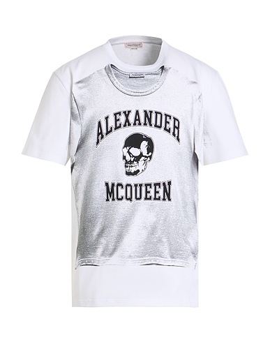 MCQUEEN T-shirt White 100% Cotton