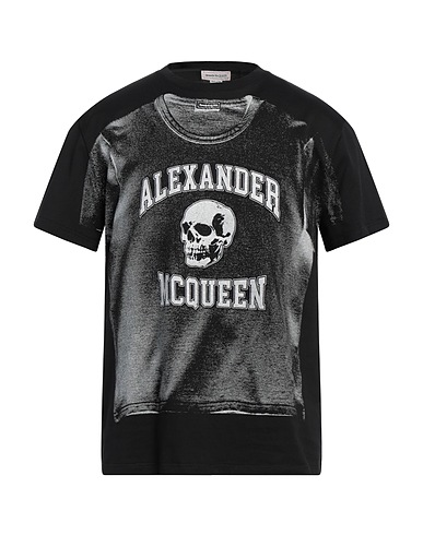 MCQUEEN T-shirt Black 100% Cotton