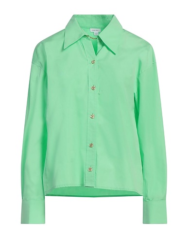 MISS SIXTY Solid colour shirts & blouses Light green 100% Cotton