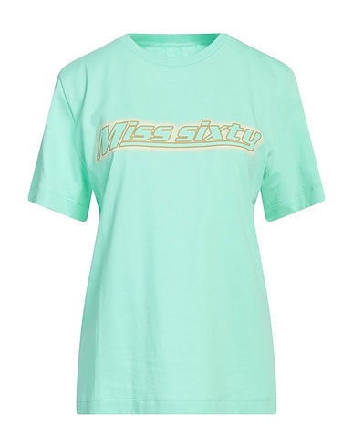MISS SIXTY T-shirt Light green 100% Cotton
