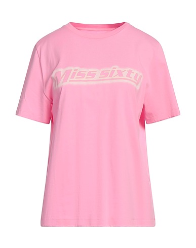 MISS SIXTY T-shirt Rosa 100% Cotone
