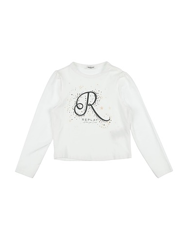 REPLAY & SONS T-Shirt Weiß 95% Baumwolle, 5% Elastan