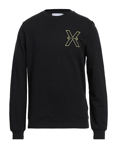 RICHMOND X Sweatshirt Black 86% Cotton, 14% Polyester