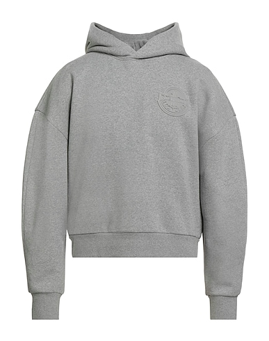 MONCLER x ROC NATION by JAY Z 트레이닝 상의 그레이 100% 코튼