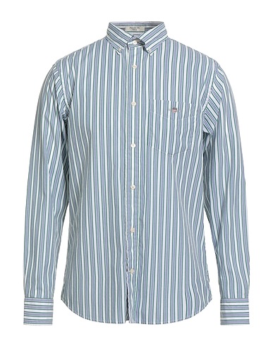 GANT Gestreiftes Hemd Grün 100% Baumwolle