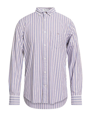 GANT Camicia a righe Prugna 100% Cotone