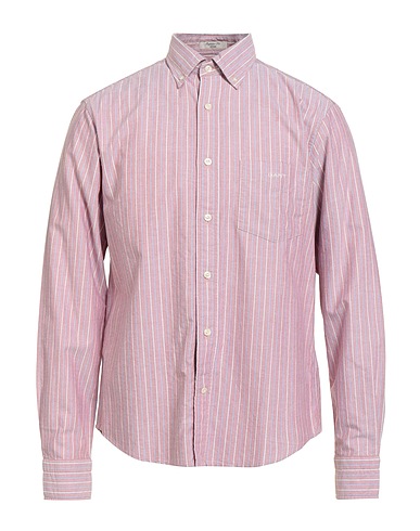 GANT Camicia a righe SHIRTMAKERS Rosa antico 100% Cotone