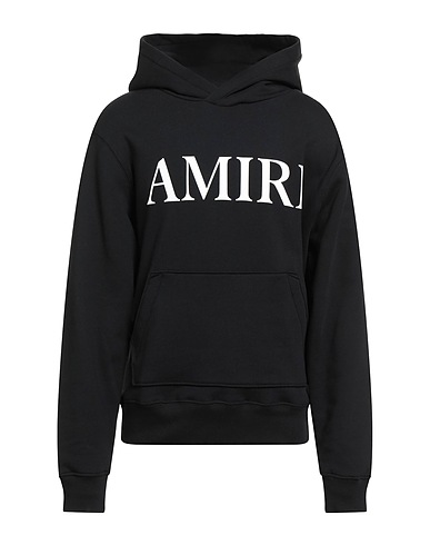 AMIRI Hooded track jacket  Black 100% Cotton, Lyocell