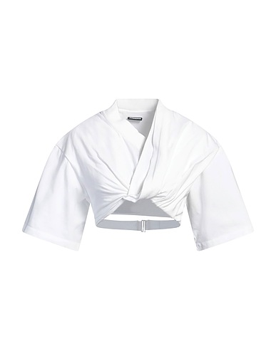 JACQUEMUS Top Weiß 100% Baumwolle