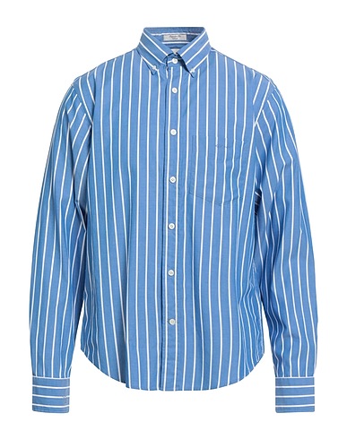 GANT Striped shirt Blue 100% Cotton