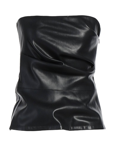 ROTATE BIRGER CHRISTENSEN Top Black 100% Polyester