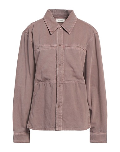 LEMAIRE Denim shirt Light brown 100% Cotton
