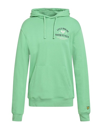 LYLE & SCOTT Hooded sweatshirt VINTAGE Light green 100% Cotton