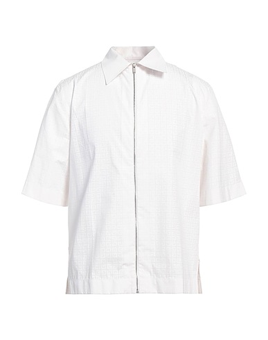 GIVENCHY Patterned shirt White 100% Cotton