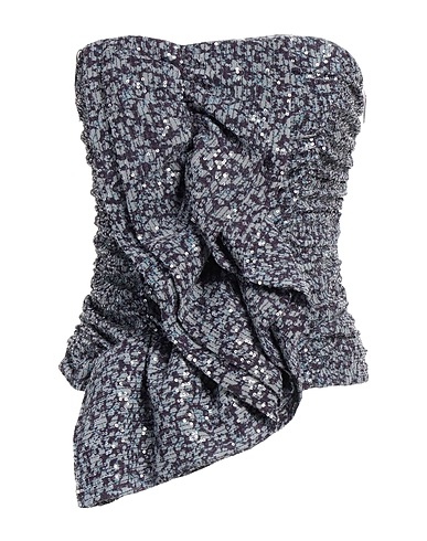 ROTATE BIRGER CHRISTENSEN Top Dark purple 95% Recycled polyester, 5% Elastane