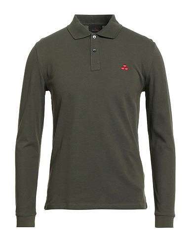 PEUTEREY Poloshirt Militärgrün 100% Baumwolle