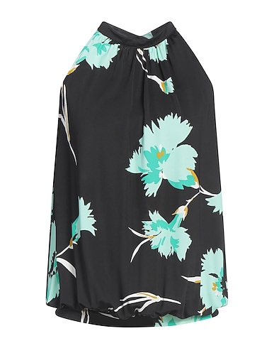 1-ONE Top NERO 90% Viscose, 10% Elastane