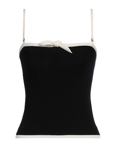 MISS SIXTY Top Black 79% Wool, 21% Polyamide