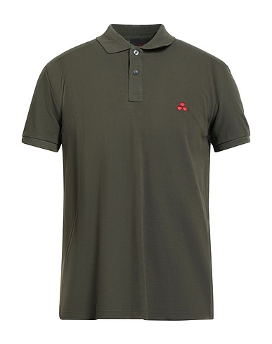 PEUTEREY Polo shirt Military green 100% Cotton