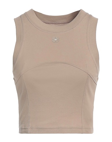 MISS SIXTY Top Khaki 100% Cotton