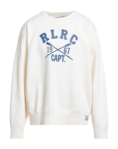 POLO RALPH LAUREN Sweatshirt Ivory 87% Cotton, 13% Polyester