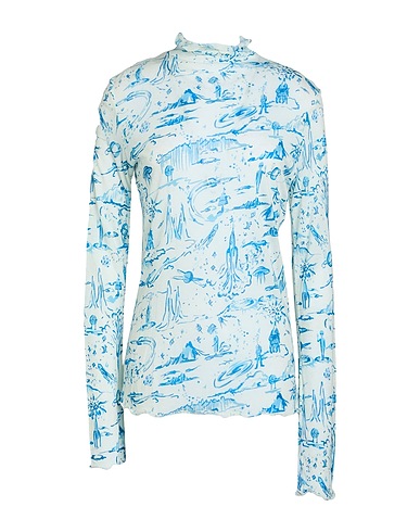 ALYSI T-shirt CRÈME White 80% Modal, 20% Wool