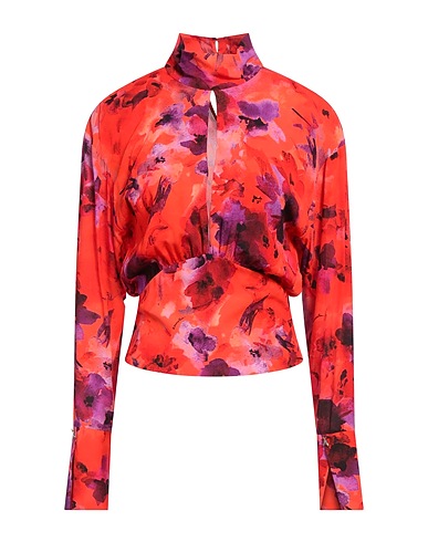 PATRIZIA PEPE Top Coral 100% Viscose