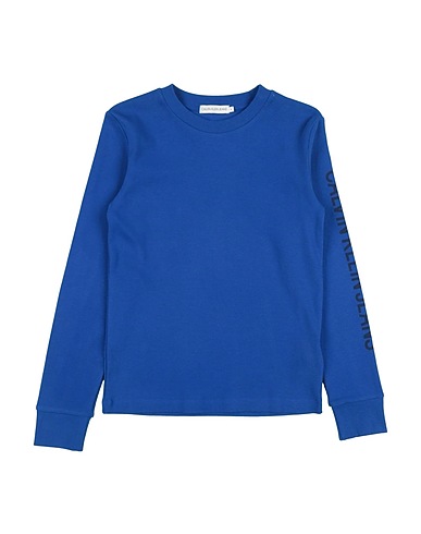 CALVIN KLEIN JEANS T-shirt Blu 95% Cotone, 5% Elastan