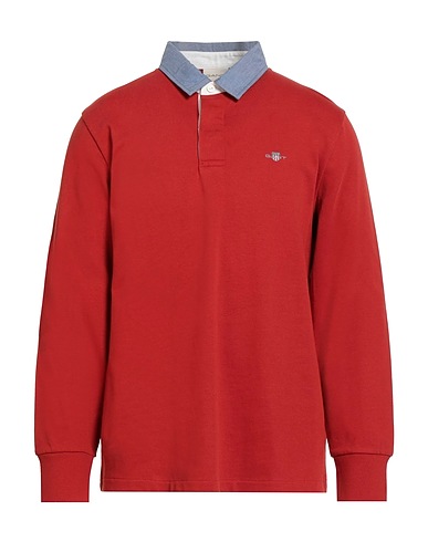 GANT Polo shirt Rust 100% Cotton