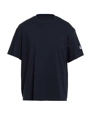 NORTH SAILS Basic T-shirt Navy 90% Cotton, 10% Viscose