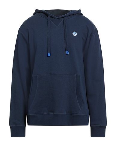 NORTH SAILS Hooded sweatshirt Navy 100% Cotton