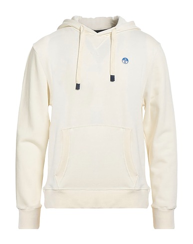 NORTH SAILS Hooded sweatshirt Ivory 100% Cotton