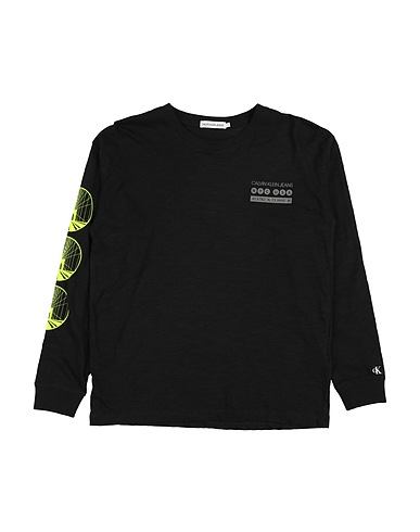 CALVIN KLEIN JEANS T-shirt Black 100% Cotton