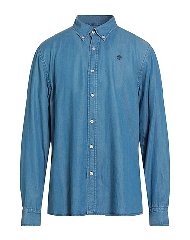 NORTH SAILS Solid colour shirt Blue 100% Lyocell
