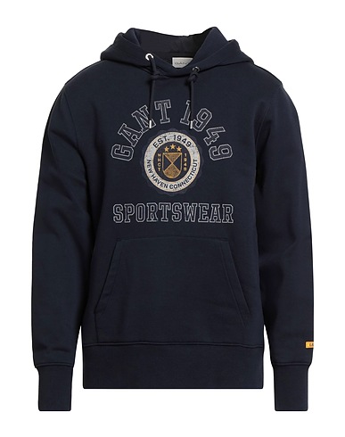 GANT Sweat-shirt Bleu nuit 78% Coton, 22% Polyester, Élasthanne